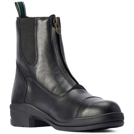 Ariat Mens Heritage IV Zip Steel Toe Paddock Boot 10042547 - Black
